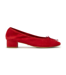 Moma Red Suede
