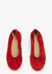 Moma Red Suede