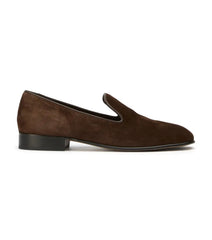 Gezza Espresso Suede